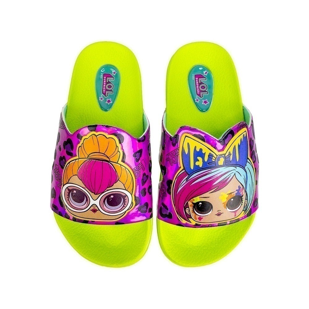 L.O.L. Surprise! Beach Sport Slide Sandal (Big Girls) Size 5-6 - Picture 6 of 7